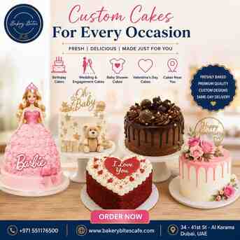 Dubai, Food, AED 275,  Barbie Cake In Dubai | Custom Princess Birthday Cakes