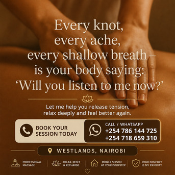 Nairobi, Health, Feeling Tired, Heavy Or Tense? I