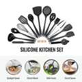 INR 761,  Ami Silicone Kitchen Utensil Set Without Bucket &ndash; 14 Pieces