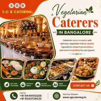 Bangalore, Food & Drink, Vegetarian Caterers In Bangalore