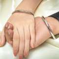 Buy Stylish Couple Kadas Online | Matching Bracelets For Him & Her | Punjabi Swagg