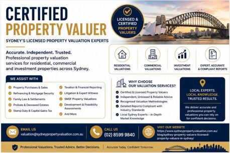 Sydney, Real Estate, Certified Property Valuer &ndash; Accurate & Independent Property Valuations