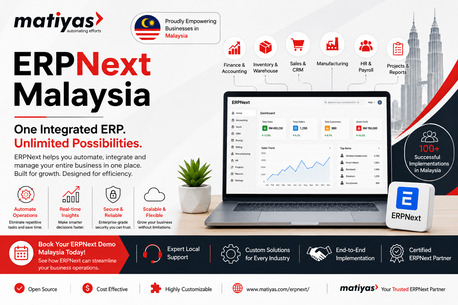 Kuala Lumpur, ERP, ERPNext Malaysia Services For Modern SMEs And Enterprises