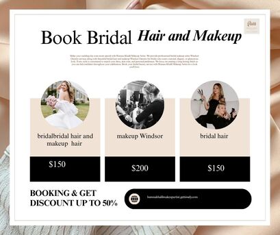 Toronto, Beautician, Book Bridal Hair And Makeup Services In Windsor Ontario
