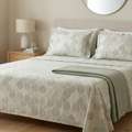 INR 1499,  King Size Bed Sheets 100% Pure Cotton King Bed Sheets Online | Theindiglobal