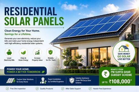 Noida, Technical, Residential Solar Panels