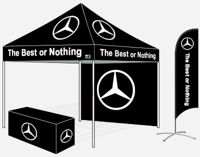 New York, Appliances, Custom Logo-printed Canopy Design Stands Out Professionally