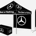 Custom Logo-printed Canopy Design Stands Out Professionally