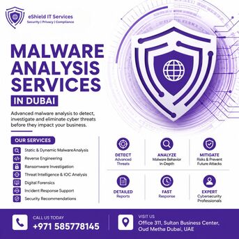 Dubai, Legal, Protect Your Business From Advanced Malware Threats With EShield IT Services