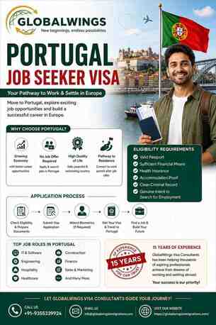 New Delhi, Counseling, Portugal Job Seeker Visa Assistance | Globalwings Visa Consultants