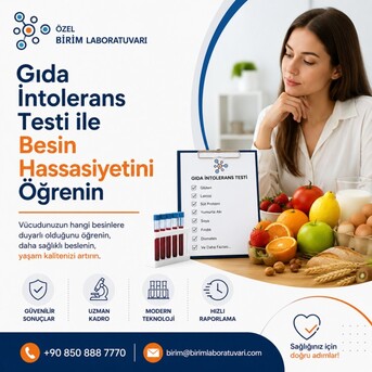 Istanbul, Health, Gıda İntolerans Testi Ile Besin Hassasiyetini Öğrenin
