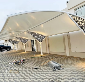Dubai, Construction, Car Parking Shades Suppliers In UAQ