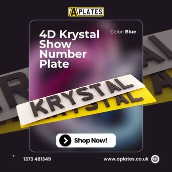 London, Auto Parts, Upgrade Your Vehicle With A Blue Colour Number Plate
