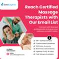 Looking For A Canada Massage Therapists Email List To Buy?
