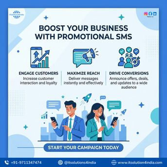 New Delhi, Business, Promotional SMS Service In Delhi | Bulk SMS Marketing Solutions