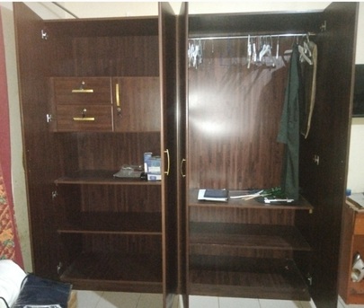 Hara, Furniture, SAR 750,  Duble Bed With 2 Wardrobes