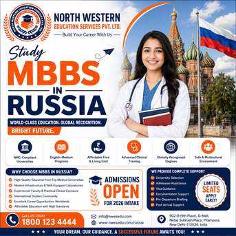Mumbai, Counseling, 🩺✨ Passport Today. Stethoscope Tomorrow. MBBS In Russia Starts Here!