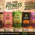 INR 100,  High Protein Flavoured Makhana For Fitness &ndash; Healthy, Crunchy & Delicious Snack By Snackri
