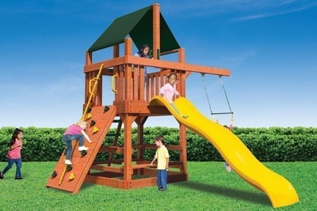 New York, Sporting Goods, USD 2,  Space Saver Playset For Endless Family Fun