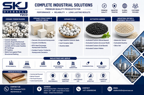 Silicon Oasis, Wholesale Products, Process Column Packing Solutions For Chemical Manufacturing Facilities