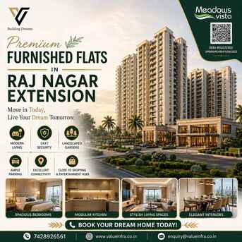 Ghaziabad, Security, Furnished Flats In Raj Nagar Extension For Comfort