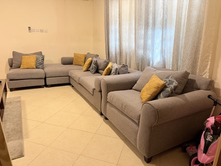 Al Sulaymaniyyah, Furniture, SAR 1300,  Modern 5-Piece Corner Sofa Set