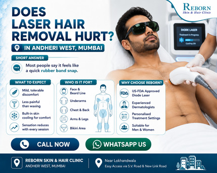 Mumbai, Health & Beauty Items, INR 2999,  Is Laser Hair Removal Painful? Here