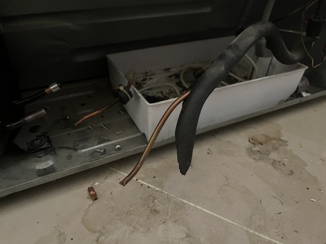Al Aziziyah, Appliances, SAR 400,  Panasonic Side-by-Side Refrigerator (NR-BS60MSSA) &ndash; For Sale (Repair Project)