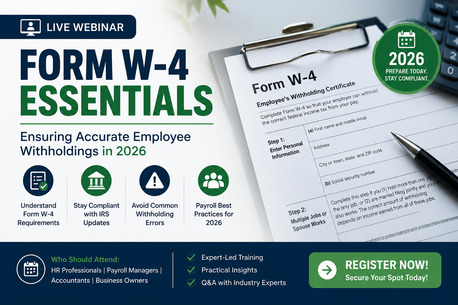 New York, Education, Master Form W-4 Compliance In 2026 | Expert Payroll Webinar