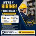 ⚡ WE'RE HIRING – ELECTRICIAN ⚡