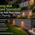 How A Retaining Wall Auckland Specialists Build Can Add Real Value To Your Property