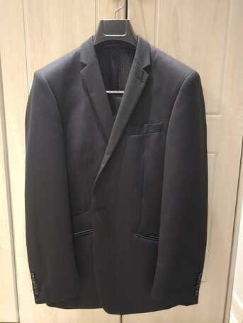Riyadh, Clothing & Accessories, SAR 300,  M&S Limited Collection Black Suit &ndash; Medium (40") &ndash; Excellent Condition