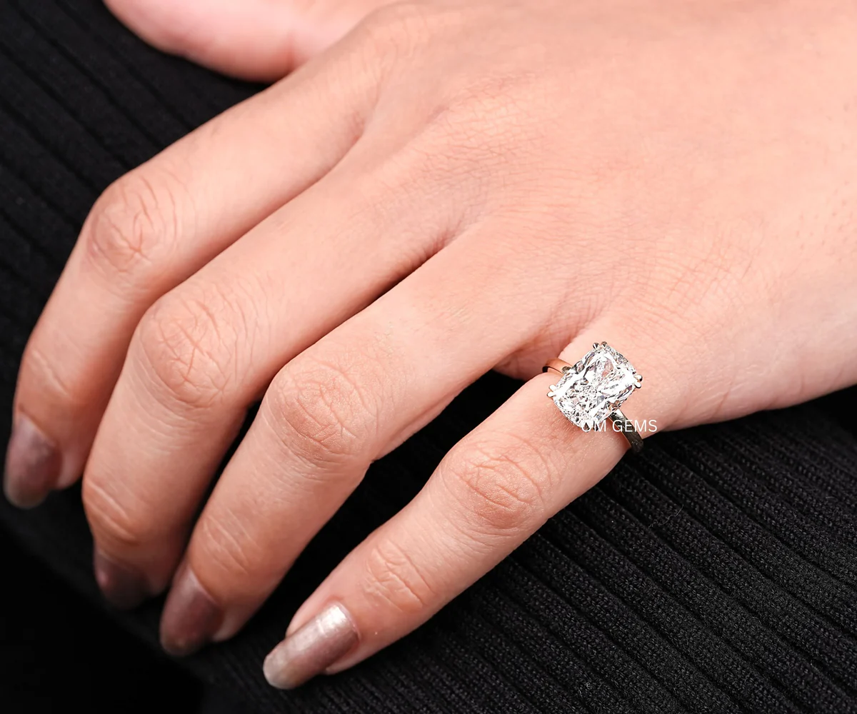 New York, Jewelry, USD 1970,  Luxury Lab Grown Diamond Solitaire Ring With Exceptional Sparkle