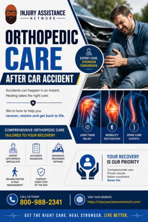 Miami, Medical, Benefits Of Orthopedic Care After A Car Accident Injury