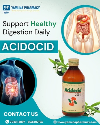 New Delhi, Health, Syrup For Acidity And Gas Control | Yamuna Pharmacy