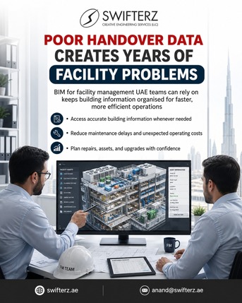 Dubai, Construction, Swifterz BIM Solutions For Facility Management - Dubai UAE