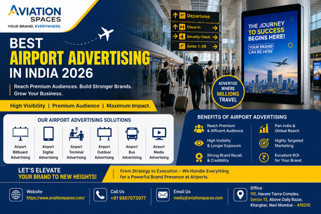 New Delhi, Marketing, Best Airport Advertising In India 2026