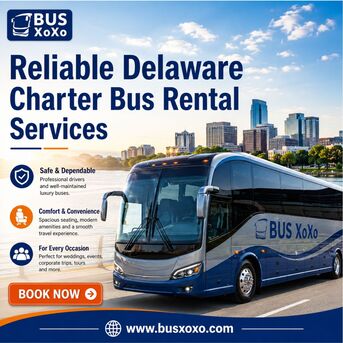 New York, Travel, Reliable Delaware Charter Bus Rental Services
