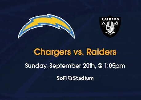Los Angeles, Business, Chargers Vs Raiders Tickets 2026