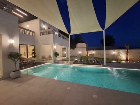 Zallaq, Villas, BHD 1000,  Furnished,  Luxury 4BR Villa For Rent In Al Areem, Zallaq | Private Pool | Large Plot