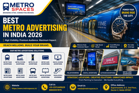 New Delhi, Marketing, Best Metro Advertising In India 2026