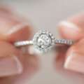 GBP 1,  Lab Grown Diamond Engagement Bands In London | Shop Today