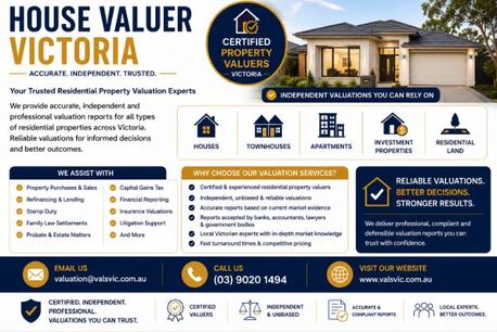 Melbourne, Real Estate, House Valuer &ndash; Accurate & Independent Residential Valuations