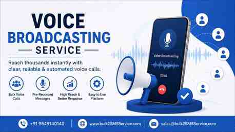 Gurugram, Business, Grow Your Business With Secure Voice Broadcasting Service