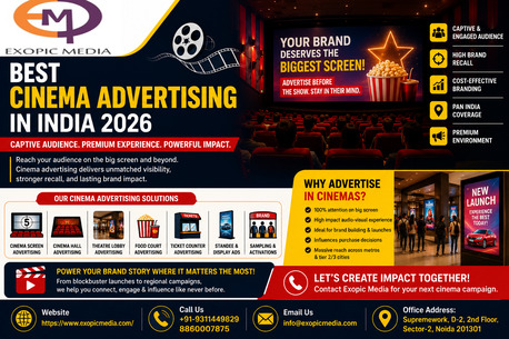 New Delhi, Marketing, Best Cinema Advertising In India 2026