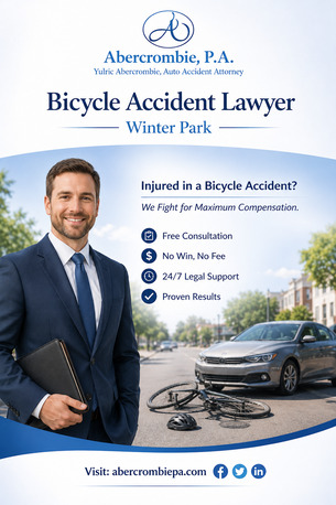 New York, Legal, Experienced Bicycle Accident Attorney Winter Park