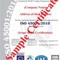 ISO 45001:2018 Certification Requirements, Process & Cost Guide