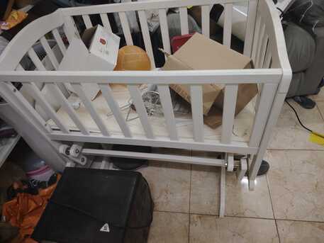Al Muruj, Household Items, SAR 200,  Household Items For Sale ( Refrigerator, Burner Gas And Wooden Baby Crib) 0503529603.
