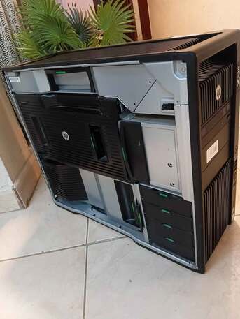 Jubail, Computers, SAR 1600,  HP Z820 Workstation 128GB RAM, 512GB SSD, 2TB HDD, GPU NIVIDIA K5000 WIN11PRO