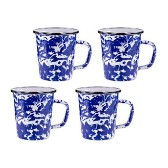 New York, Food, USD 57,  16 Oz Mugs | Premium Enamelware Coffee & Latte Mugs
